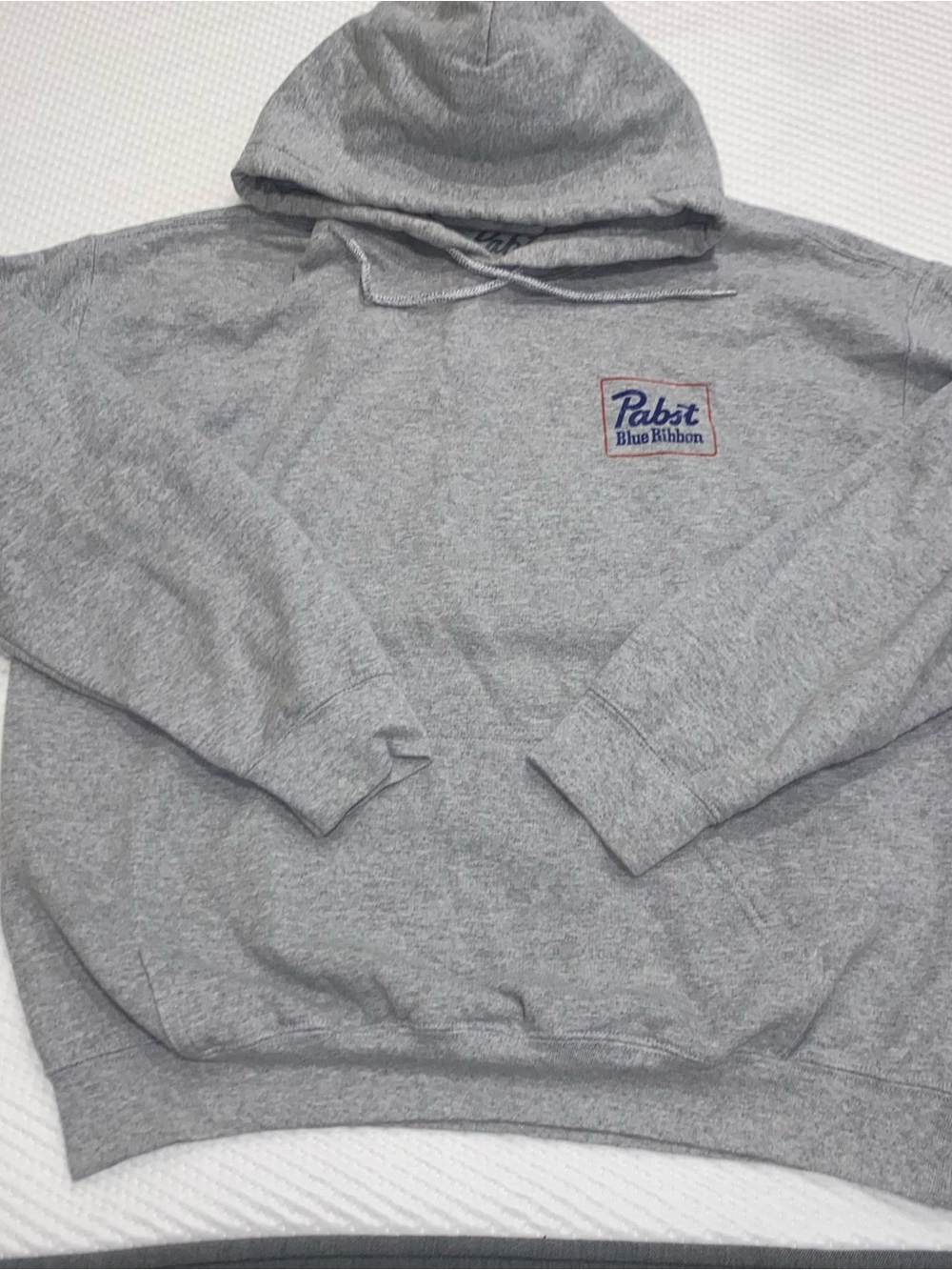 Gray Hooded Sweatshirt - Men's Hoodie
